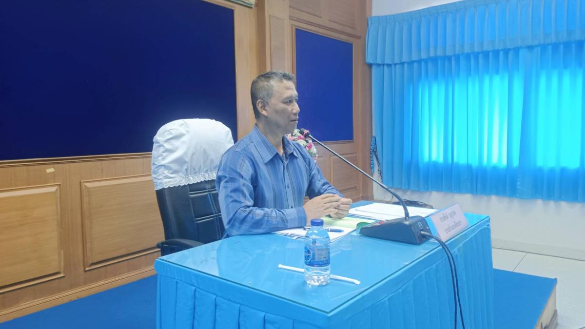 ประชุมหัวหน้าส่วนราชการและคณะกรรมการบริหารงานอำเภอ (กบอ.) ประจำเดือนมีนาคม ๒๕๖๖