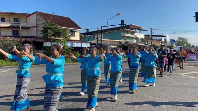 ร่วมกิจกรรมวันขึ้นปีใหม่และแข่งขันกีฬาสีผู้สูงอายุประจำปี  ณ โรงพยาบาลเคียนซา