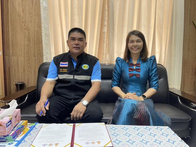 ร่วมลงนามบันทึกข้อตกลงความร่วมมือ (MOU) ว่าด้วยความร่วมมือ "โครงการสถานศึกษาสีขาวฯ