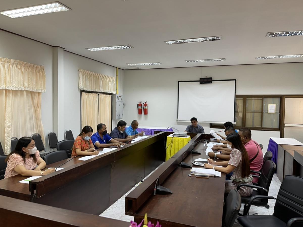 ประชุมคณะกรรมการสนับสนุนการจัดทำแผนพัฒนาท้องถิ่นเพื่อเพิ่มเติมแผนพัฒนาท้องถิ่น(พ.ศ.2566-2570)ครั้งที่ 1